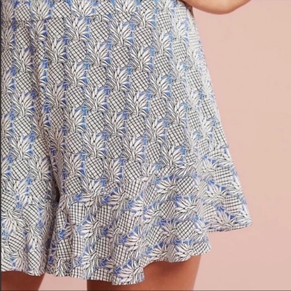 Anthropologie Maeve Imelda Pineapple Shorts - Picture 3 of 4
